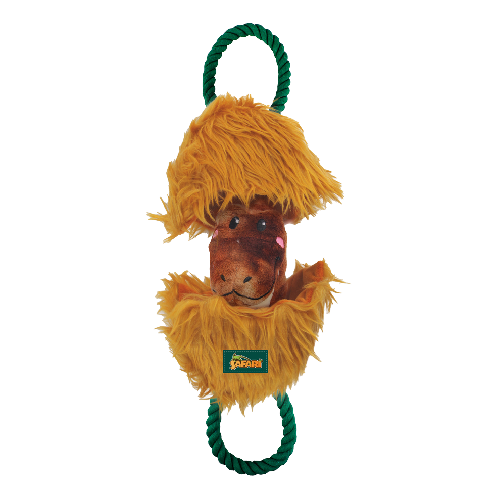 Peluche avec corde pour chien - Safari Serpent