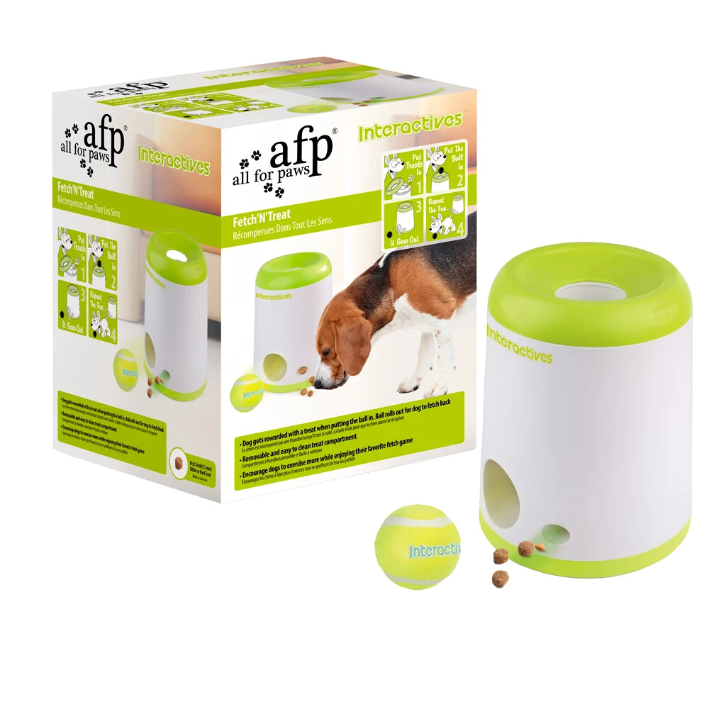 Lanceur de balle automatique pour chien - AFP Fetch'N Treat 2ième Génération