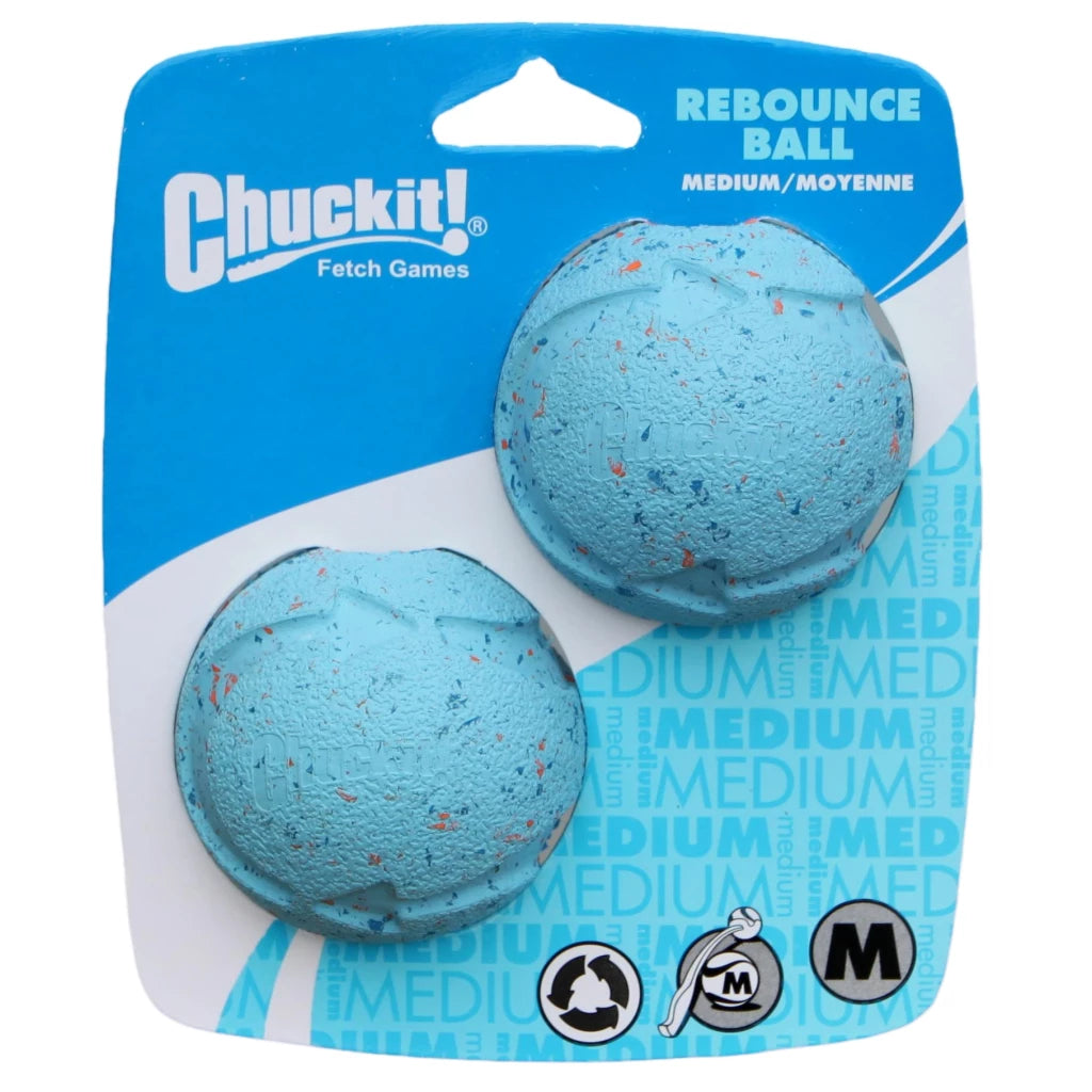 Chuckit! Rebounce Fetch Ball - Balle en matériaux recyclé