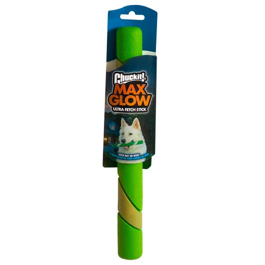 Bâton lumineux pour chien - Chuckit Max Glow Ultra Fetch