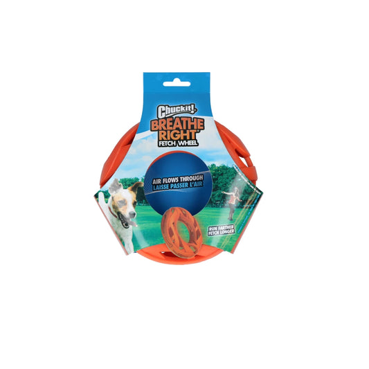 Chuckit! Breathe Right Fetch Wheel – Anneau de Lancer Respirant pour Chiens