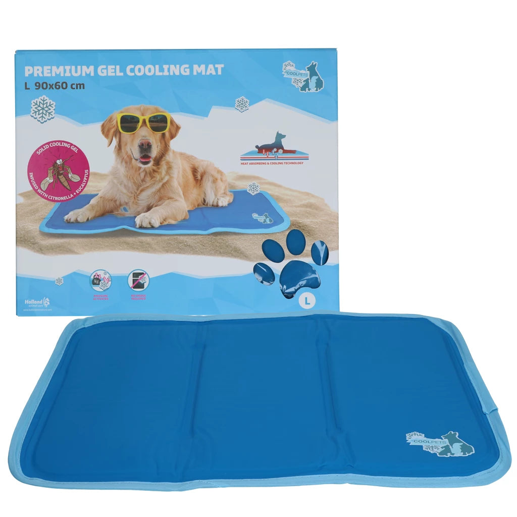 Tapis de Gel Rafraîchissant pour Chien - Coolpets Premium Gel Cooling