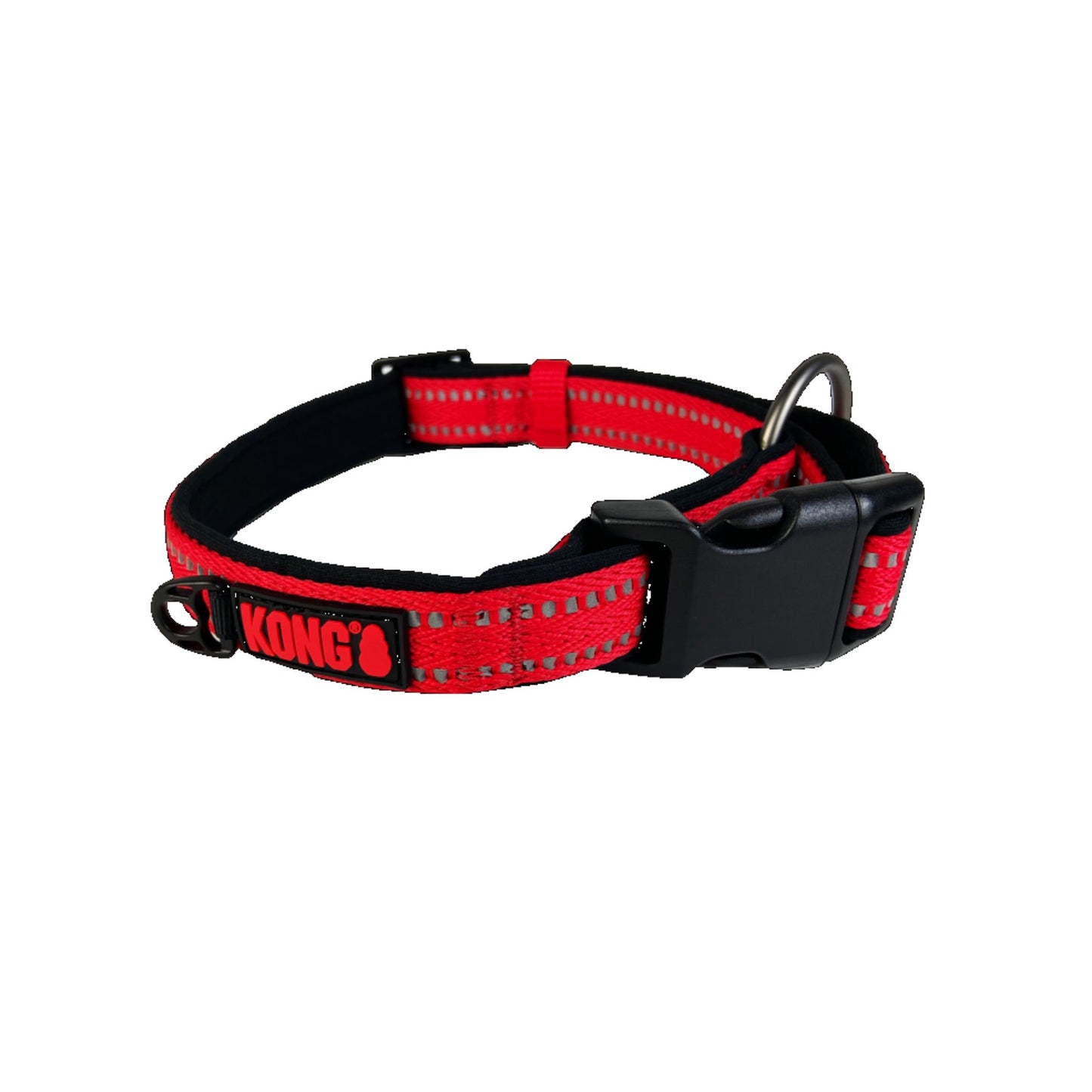 Collier en nylon rouge pour chien - Kong