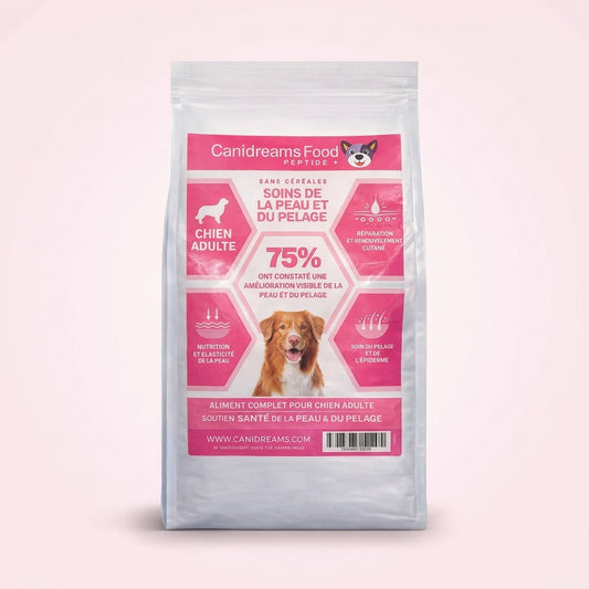 Canidreams Food - Peptide + Soins de la peau et du  pelage
