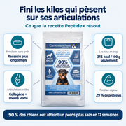Canidreams Food - Peptide + Contrôle du poids et des articulations