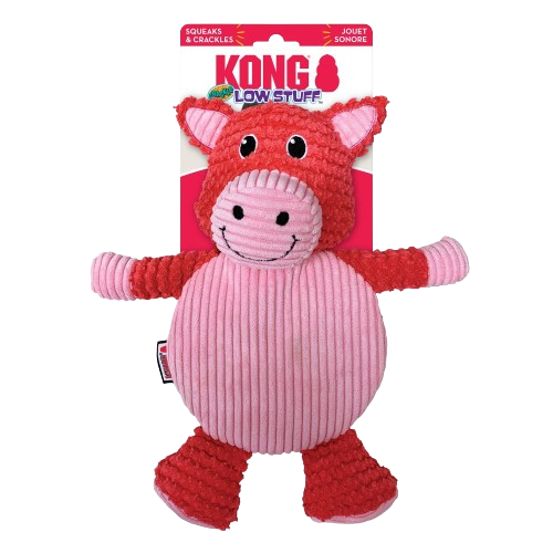 Peluche pour chien - Cochon KONG Low Stuff Crackle