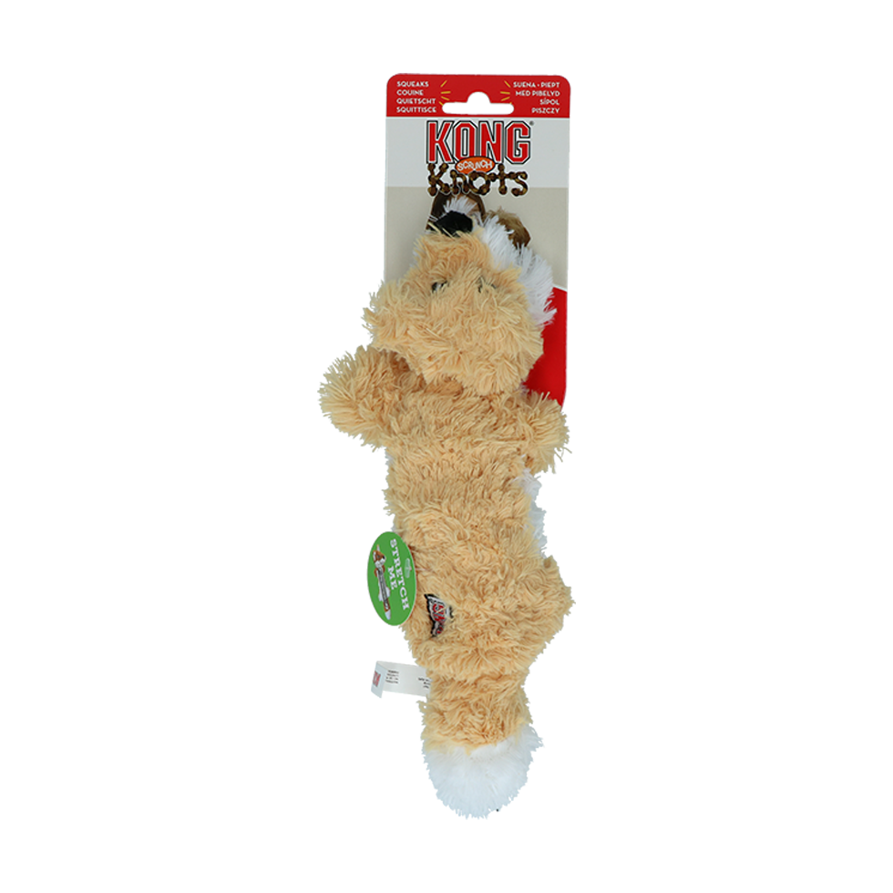 Peluche pour chien - Kong Knots Renard (M)