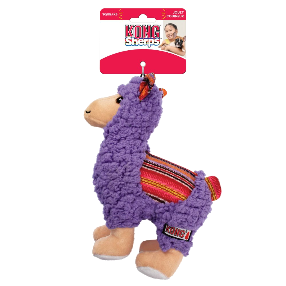 Peluche pour chien - Kong Sherps Lama