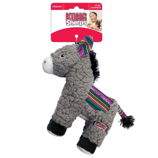 Peluche pour chien - Kong Sherps Âne