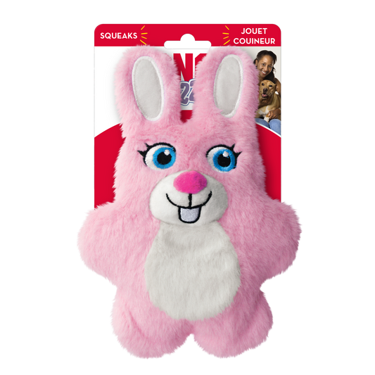 Peluche pour chien - Kong Snuzzles Lapin Rose