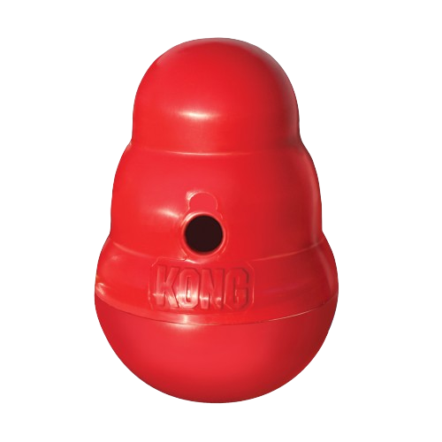 KONG Wobbler - Jouet à mâcher avec distributeur de friandise