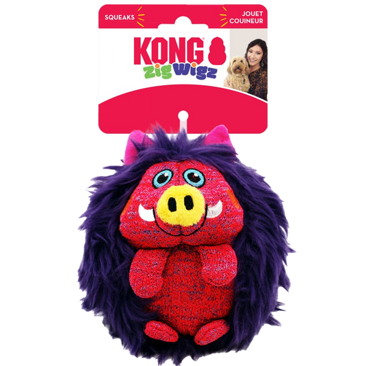 Peluche pour chien - Kong ZigWigz Phacochère