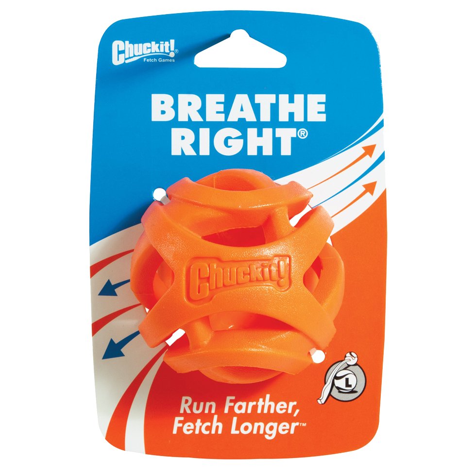 Balle à rapporter pour chien - Chuckit Breathe Right - Canidreams