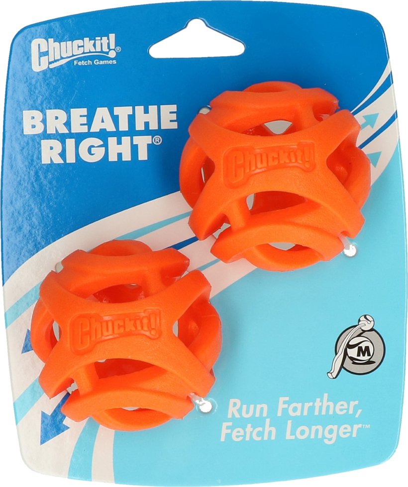 Balle à rapporter pour chien - Chuckit Breathe Right - Canidreams