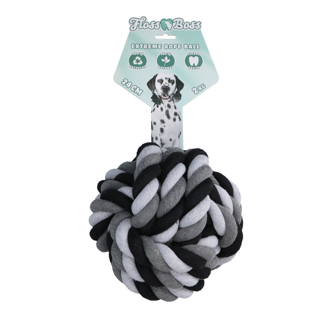 Balle en Coton Ultra solide - Floss Dental Rope - Canidreams