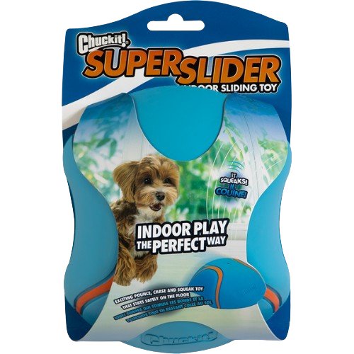 Balle glissante d'intérieur pour chien - Chuckit Super Slider - Canidreams