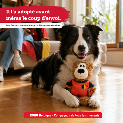 Peluche Kong équipe de Belgique — Édition Limitée Coupe du Monde 2026