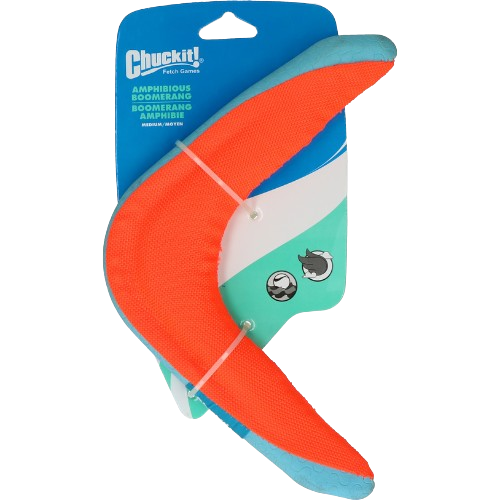 Boomerang aquatiques pour chien - Chuckit Amphibie Orange