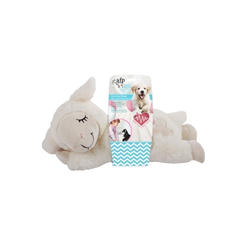 Peluche pour chiot avec battement de cœur - AFP Little Buddy Heart Beat Mouton