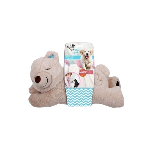 Ours en Peluche Réchauffant pour chiot - AFP Little Buddy Heart Beat Ours