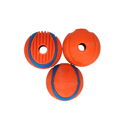 Chuckit - Lot de 3 balles Fetch en Caoutchouc