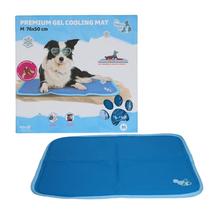 tapis rafraîchissant gel pour chien m 76x50 cm border collie taille moyenne