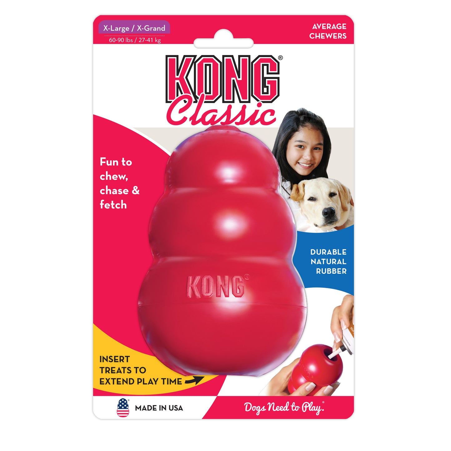 Kong Classic (XL) - jouet pour chien