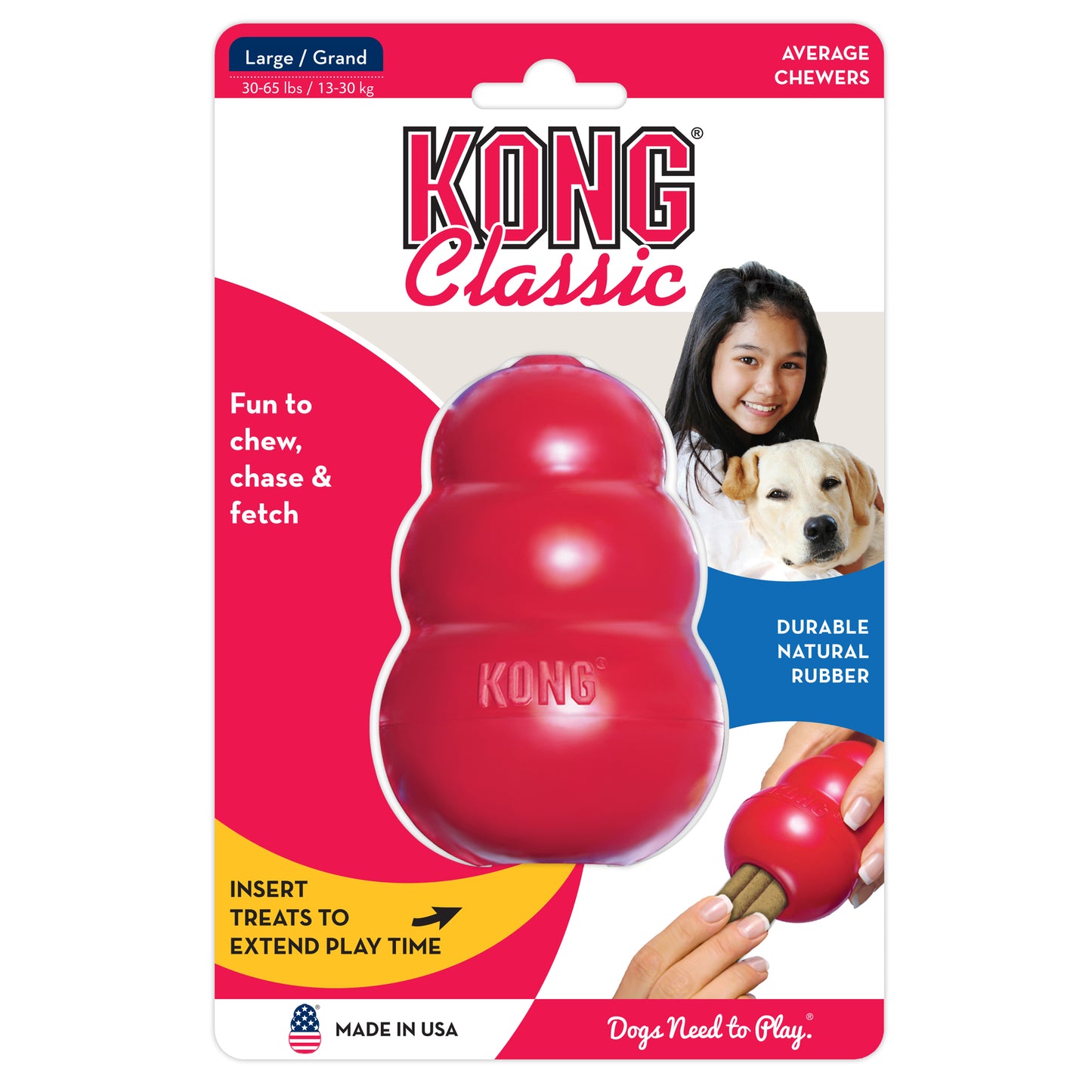 Kong Classic (L) - jouet pour chien